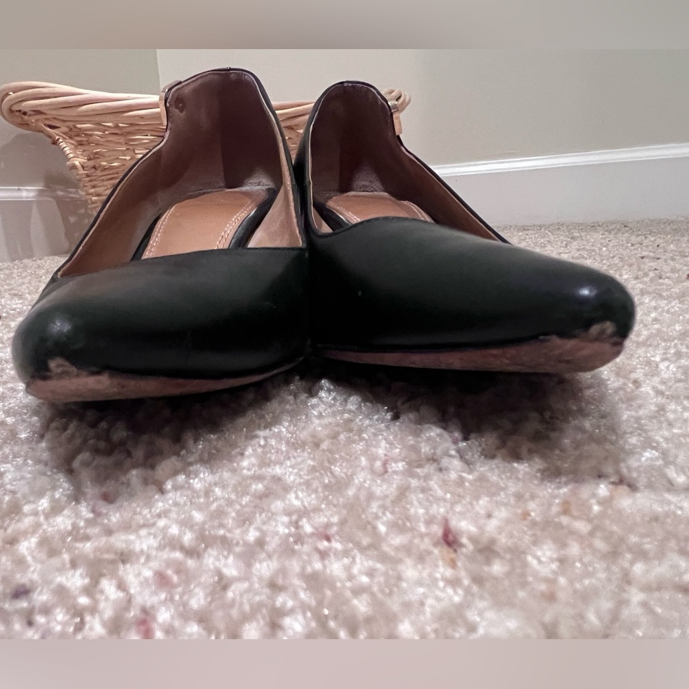 Tory Burch Black Leather Pumps - Picture 7 of 11